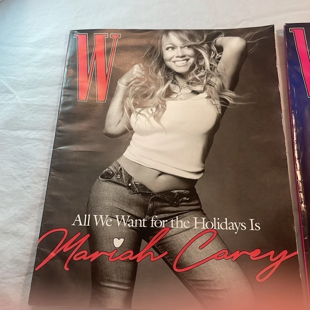 W Magazines 1 features Mariah Carey and 1 features Kendrick Lamar Fashion